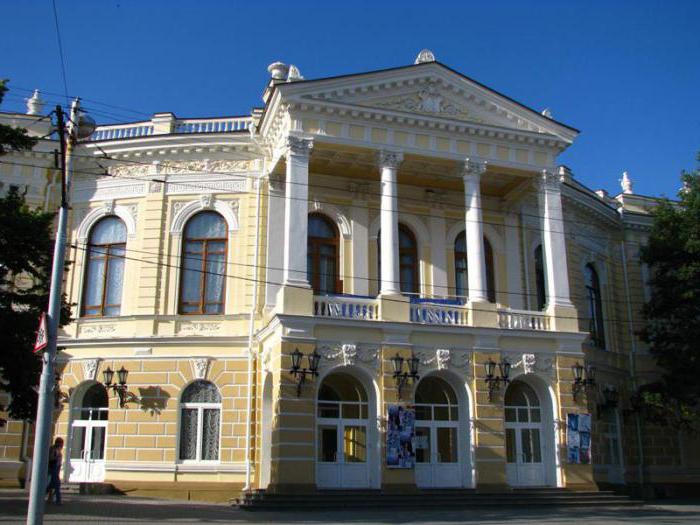Театри в Ростов на Дон: списък, адреси, описание