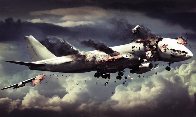 Най-големите въздушни катастрофи в света. Най-ужасният самолет се срива в света