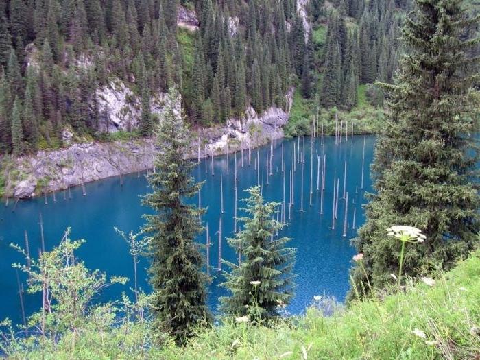 Снимки на синьото езеро
